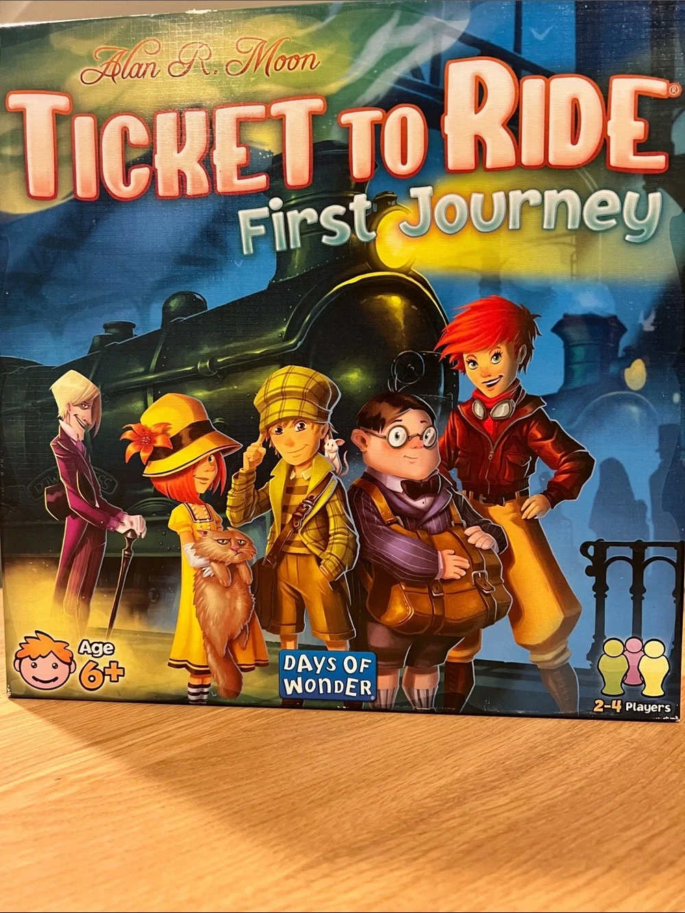 Ticket to Ride: First Journey Kids Board Game by - Days of Wonder